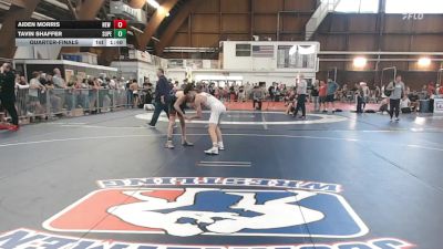 113 lbs Quarterfinal - Aiden Morris, New York Military Academy vs Tavin Shaffer, Superior