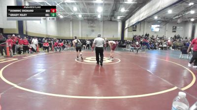 165 lbs Round Of 16 - Dominic Dignard, Monument Mountain vs Grady Kiley, Holliston