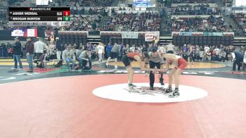 Quarterfinal - Asher Wersal, Glasgow vs Brogan Burton, Huntley Project (Worden)