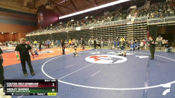 63 lbs Champ. Round 1 - Colton Oeltjenbruns, Green River Grapplers Wrestling vs Wesley Barnes, Sheridan Wrestling Club