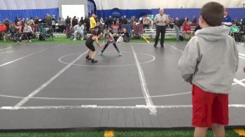 52 lbs Round 5 (8 Team) - Adalynn Anthony, Olympia vs Nico Prosperi, Xtreme Team