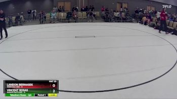 135 lbs Round 7 (8 Team) - Landon Bernasek, Nebraska Red vs Vincent Rosas, Kansas Rattlers