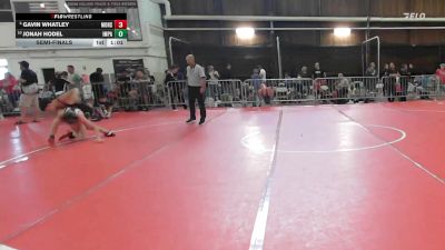 120 lbs Semifinal - Gavin Whatley, Monster Garage vs Jonah Hodel, Impact Wrestling Club
