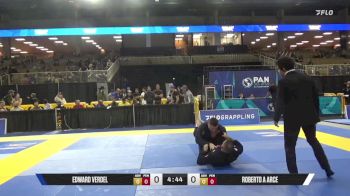 Roberto A Arce vs Edward Verdel 2025 Pan Jiu Jitsu IBJJF Championship