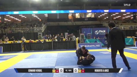 Roberto A Arce vs Edward Verdel 2025 Pan Jiu Jitsu IBJJF Championship