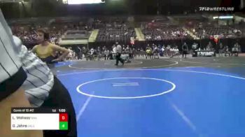 102 lbs Consi Of 16 #2 - Leah Wallway, Bma Wrestling vs Draven Johns, Caldwell WC