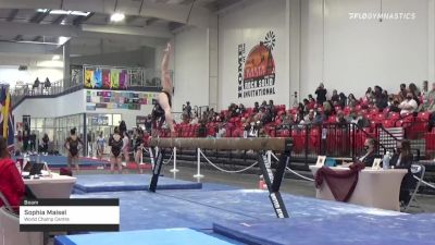 Sophia Maisel - Beam, World Champ Centre - 2021 Region 3 Women's Championships