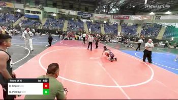 88 lbs Round Of 16 - Connes Seele, Ridge WC vs Ricardo Poolaw, New Mexico Bad Boyz