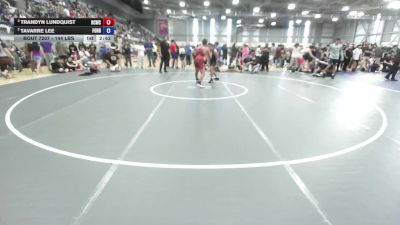 144 lbs Semis - Trandyn Lundquist, Big Cat Wrestling Club vs Tavarre Lee, FordDynastyWrestlingClub