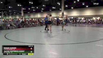 145 lbs Quarterfinals (8 Team) - Paiten Gastriech-Hurst, STL YELLOW vs Ryann Gorder, Montana Silver