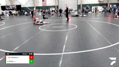 120 lbs Cons. Round 2 - Bobby Hubbard, Pikes Peak Warriors vs Jackson  Bailey, Alliance Bulldogs