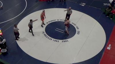 252 lbs Round Of 32 - Ward Yoder, Punxsutawney vs Robert MacDowell, Wayne Highlands