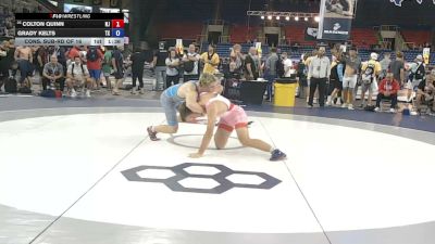 165 lbs Cons. Sub-rd Of 16 - Colton Quinn, New Jersey vs Grady Kelts, Texas
