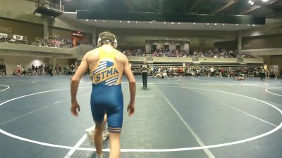 114 Championship Bracket Champ. Round 3 - Brodie Lawrence, Stillwater vs Landon Thoennes, STMA