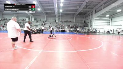 75 lbs Rr Rnd 1 - Owen Dilts, Ragin Raisins Niagara ES vs Cooper Kennedy, Ride Out Wrestling Club