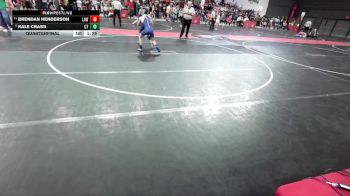 110 lbs Quarterfinal - Kale Crass, Crass Trained vs Brendan Henderson, LAW