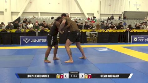 Steven Kyle Mason vs Joseph Benito Garner 2025 World IBJJF Jiu-Jitsu No-Gi Championship
