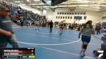 113 lbs Champ. Round 1 - Nathan Beltran, Top Of The Rock Wrestling Club vs Dylan Sorensen, Eastside United Wrestling Club