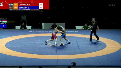 87 kg Bronze - Payton Jacobson, USA vs Erik Szilvassy, HUN