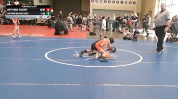 81 lbs Rr Rnd 2 - Anthony Scurti, Washington Twp - ESC vs Julian Slavkoski, F.L.O.W. - ESC