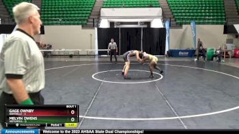 162 lbs Finals (2 Team) - Gage Ownby, Hartselle vs Melvin Owens, Wetumpka