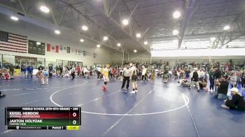 265 lbs Round 3 - Keisel Hebdon, Wyoming Underground vs Jaxton Holyoak, Canyon View