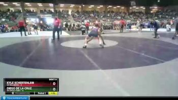 106 lbs Semis & 1st Wrestleback (8 Team) - Kyle Schertenleib, 5A Hillsboro vs Diego De La Cruz, 5A Eagle Point