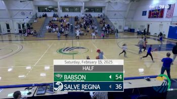 Replay: Babson vs Salve Regina | Feb 15 @ 3 PM