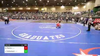 170 lbs Consi Of 16 #2 - Avian Pesina, Delano Diablos vs Jacob Sutherland, Nevada County Bruins