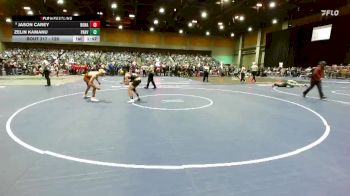 126 lbs Champ. Round 1 - Jason Carey, Bonanza vs Zelin Kamanu, Pahrump Valley