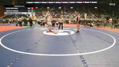 3A-285 lbs 1st Place Match - Devlyn Cowan, Douglas vs Doug Bettger, Powell