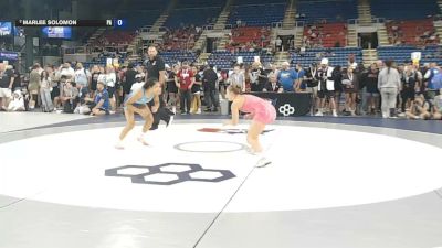 120 lbs Champ. Rd Of 32 - Camille Schult, Iowa vs Marlee Solomon, Pennsylvania