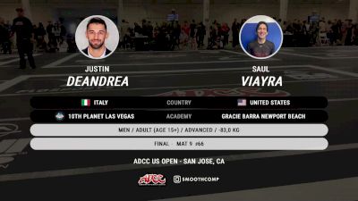 SAUL VIAYRA vs Justin DeAndrea 2025 ADCC San Jose Open