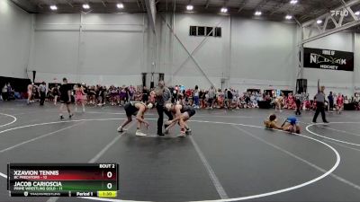 132 lbs Round 1 (8 Team) - Xzavion Tennis, BC Predators vs Jacob Carioscia, Prime Wrestling Gold