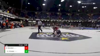 182 lbs Cons. Round 1 - Andrew Viravec, Evergreen Park vs Aiden Sancken, Gibson City