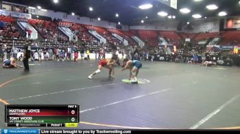 140 lbs Cons. Round 3 - Matthew Joyce, Unaffiliated vs Tony Wood, Jay County Wrestling Club