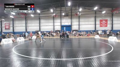 100 lbs Kai Weiss, Kansas vs Bronsyn Baxter, Pennsylvania Red