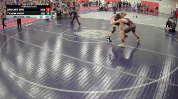 126 lbs Cons. Round 4 - Layne Swift, Kelso vs Zachary Sipe, Enumclaw