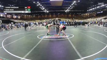 132 lbs Champ. Round 2 - Russ Haas, St. John Neumann vs Cohen Hargrove, Social Circle