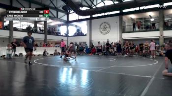 156-170 lbs Cons. Round 2 - Owen Delozier, Fox Valley Wrestling Club vs Gage Thomas, Normal Community HS