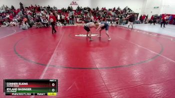 190 lbs Champ. Round 1 - Conner Elkins, Palmer Ridge vs Ryland Basinger, Columbine