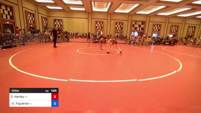 125 lbs Quarterfinal - Emmitt Henley, Va vs Eddie Figueroa, Nj