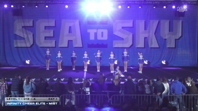 Infinity Cheer Elite - Mist [2026 L1 - U12 - A Day 1] 2026 Sea to Sky ...