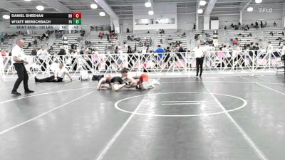 138 lbs Consi Of 16 #2 - Daniel Sheehan, NH vs Wyatt Merschbach, PA