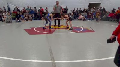 86 lbs Quarterfinal - Camden Olson, Munhall vs Brodie Burket, Claysburg