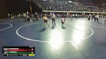 160 lbs Round 2 - Cace Campbell, Iowa vs Sully Thompson, Iowa