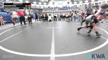 76-80 lbs Rr Rnd 3 - Benjamin Kalka, Chandler Takedown Club vs Talon Cunningham, Jacket Wrestling Club