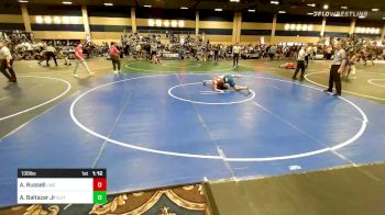 130 lbs Final - Aj Russell, Lwc vs Adam Baltazar Jr, Elite Force