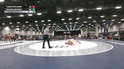 175 lbs Champ. Rd Of 16 - Logan Maclaurin, Aniciete Training Club vs Michael McCrady, Spartan Wrestling Club