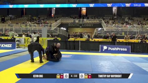 Timothy Ray Waybright vs Kevin Ong 2025 Pan Jiu Jitsu IBJJF Championship